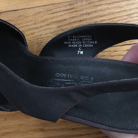 Burgundy Strappy Shoes - Picture 2 of 5